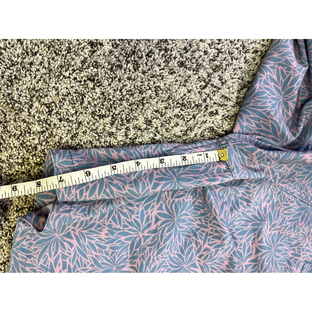 Faherty Mens Blue Pink Floral Sunburst Board Shorts Swim Trunks Size 40 - Picture 10 of 11